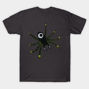 Halloween spider green T-Shirt